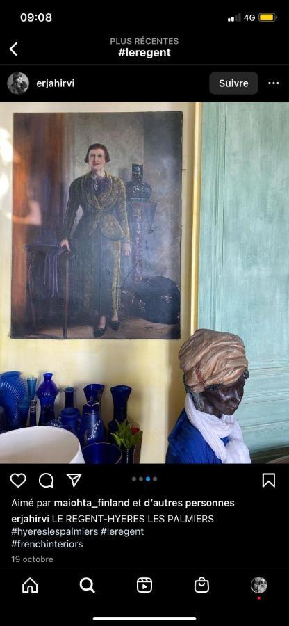 Chambres D'Hotes Le Regent Hyères Kültér fotó